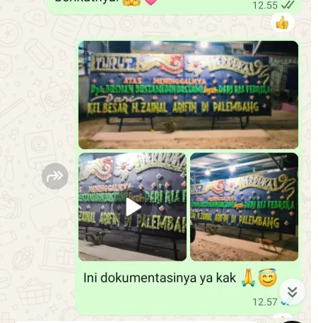 Pengiriman Papan Bunga Duka Margasari
