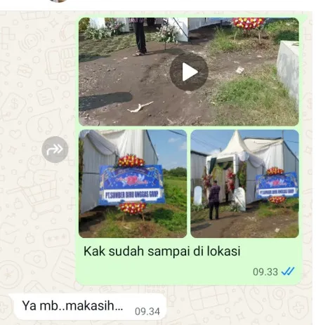 Pengiriman Karangan Bunga Margasari