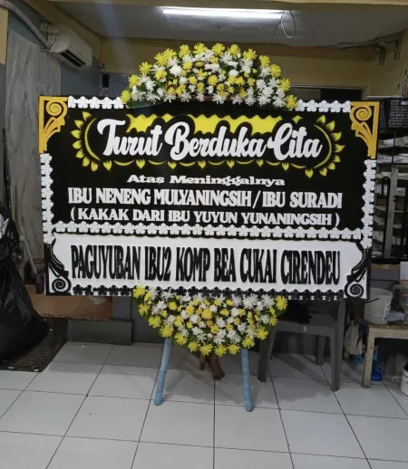 Papan Bunga Duka Margasari